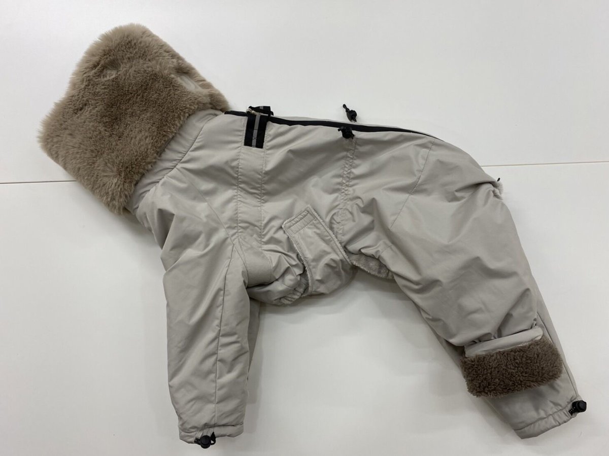 ECO FUR SNOW SUIT: SILVER <エコファースノースーツ: シルバー> ECO FUR SNOW SUIT: SILVER <エコファースノースーツ: シルバー>