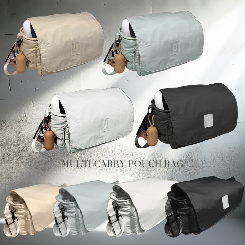 multi carry pouch bag //ﾏﾙﾁｷｬﾘｰﾎﾟｰﾁﾊﾞｯｸﾞ | USHH