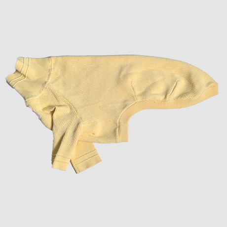 Thermal knit tops:yellow// サーマルニットトップス:イエロー