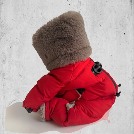 SNZ ECO FUR SNOW SUIT:TELACOTTA  <SNZｴｺﾌｧｰｽﾉｰｽｰﾂ: ﾃﾗｺｯﾀ>