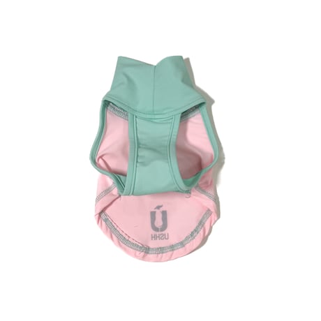 Rush guard half1/2 tops:mint*babypink// ラッシュガードハーフトップ:ﾐﾝﾄ*ﾍﾞﾋﾞｰﾋﾟﾝｸ