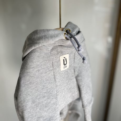 sweat footed parker:GREY // ｽｳｪｯﾄﾌｰﾃｯﾄﾞﾊﾟｰｶｰ:ｸﾞﾚｰ
