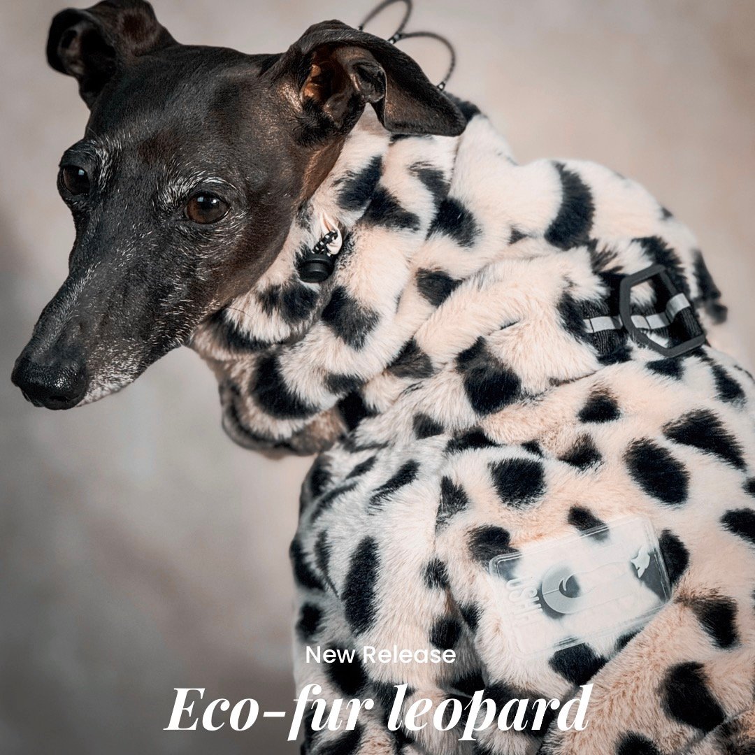 ECO-FUR LEOPARD ZIP-UP ROMPERS:ECRU//ｴｺﾌｧｰﾚｵﾊﾟｰ