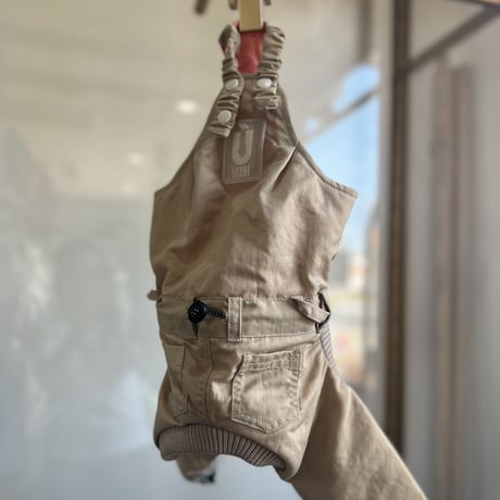 MA-1 FLIGHT PANTS:Light Beige //MA-1ﾌﾗｲﾄﾊﾟﾝﾂｵｰﾊﾞｰｵｰﾙ:ﾗｲﾄﾍﾞｰｼﾞｭ