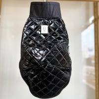 ENAMEL QUILTING VEST//エナメルキルティングベスト　ENAMEL BLACK//エナメルブラック