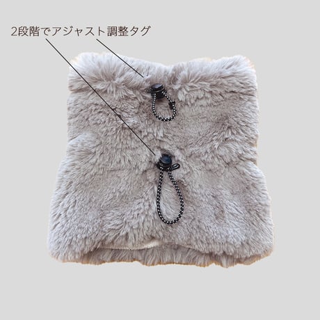 Eco-Fur snood//ｴｺﾌｧｰｽﾇｰﾄﾞ