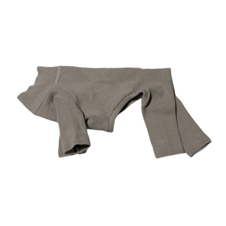 <MINIATURE SCHNAUZER> Thermal Knit Rompers: armond  <ﾐﾆﾁｭｱｼｭﾅｳｻﾞｰ:ｻｰﾏﾙﾆｯﾄﾛﾝﾊﾟｰｽ: ｱｰﾓﾝﾄﾞ>