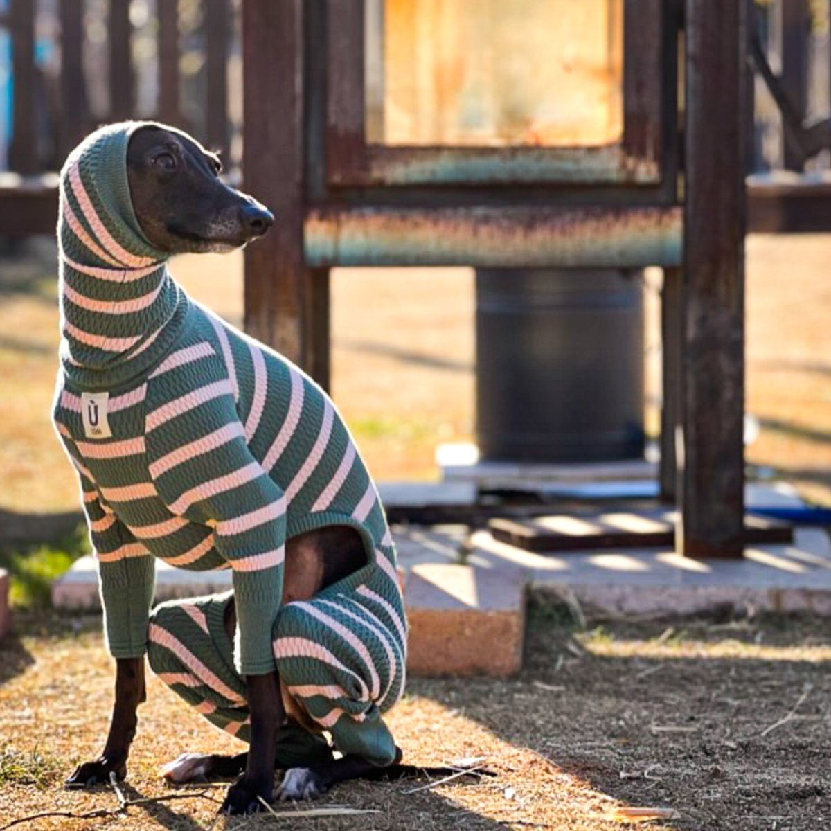 【USHH】 サーマルニットロンパース ベビーピンク XL USHH】 サーマルニットロンパース ベビーピンク XL