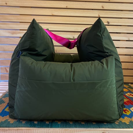 <USHH  BAG> <弱撥水タイプ>MULTI CARRY SOFA BED:マルチキャリーソファベッド:KHAKI GREEN