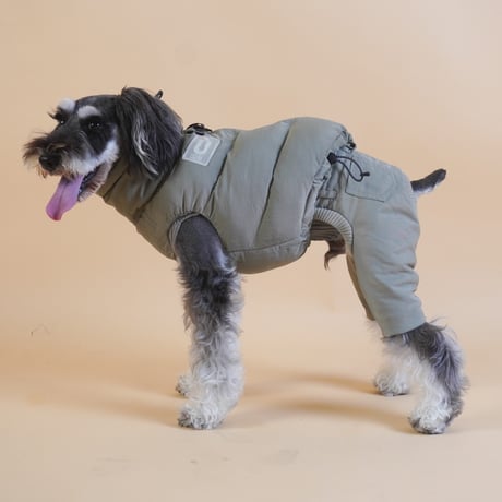 Quilted Padded Vest: OLIVE  //キルティングベスト:オリーブ