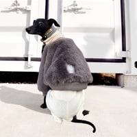 Eco-Fur zipup blouson-KHAKI //ｴｺﾌｧｰｼﾞｯﾌﾟｱｯﾌﾟﾌﾞﾙｿﾞﾝ- ｶｰｷ
