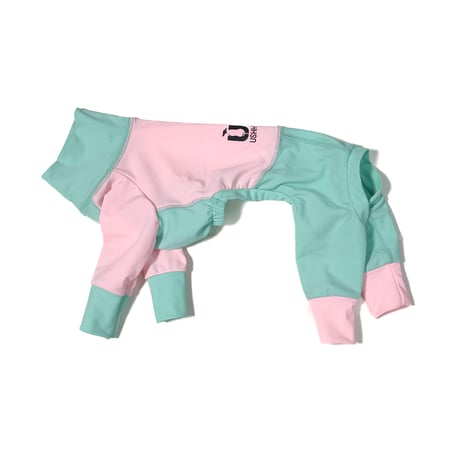 Rush guard full rompers:mint*babypink// ラッシュガードフルロンパース:ﾐﾝﾄ*ﾍﾞﾋﾞｰﾋﾟﾝｸ