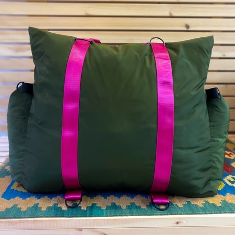 <USHH  BAG> <弱撥水タイプ>MULTI CARRY SOFA BED:マルチキャリーソファベッド:KHAKI GREEN