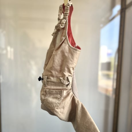 MA-1 FLIGHT PANTS:Light Beige //MA-1ﾌﾗｲﾄﾊﾟﾝﾂｵｰﾊﾞｰｵｰﾙ:ﾗｲﾄﾍﾞｰｼﾞｭ