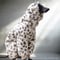 ECO-FUR LEOPARD ZIP-UP ROMPERS:OFF WHITE //ｴｺﾌｧｰﾚｵﾊﾟｰﾄﾞｼﾞｯﾌﾟｱｯﾌﾟﾛﾝﾊﾟｰｽ:ｵﾌﾎﾜｲﾄ
