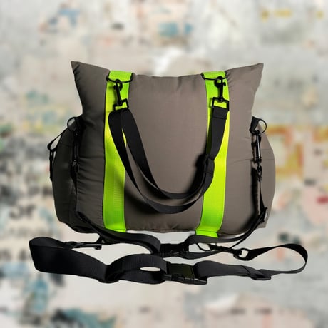<USHH  BAG> <弱撥水タイプ> MULTI CARRY SOFA BED:マルチキャリーソファベッド:KHAKI GREY