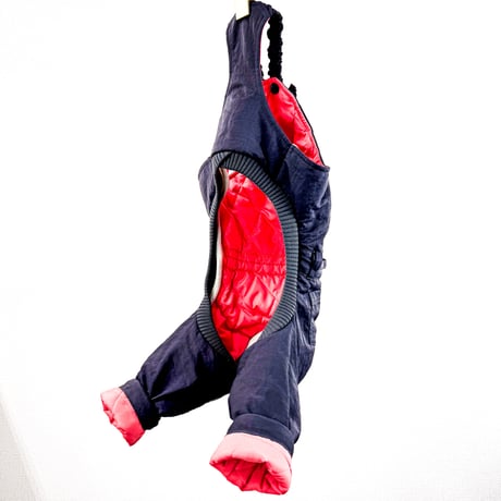 <ITG>MA-1 FLIGHT PANTS:charcoal navy //<イタグレ＞MA-1ﾌﾗｲﾄﾊﾟﾝﾂｵｰﾊﾞｰｵｰﾙ:ﾁｬｺｰﾙﾈｲﾋﾞｰ