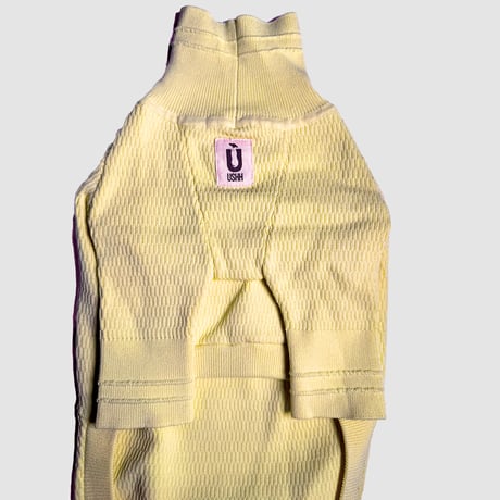 Thermal knit tops:yellow// サーマルニットトップス:イエロー