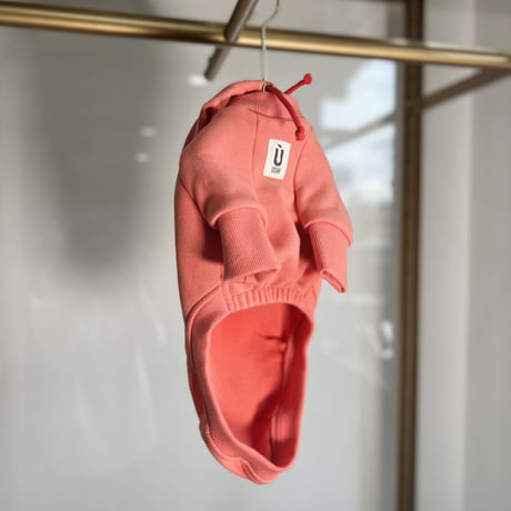 sweat footed parker:CORAL // ｽｳｪｯﾄﾌｰﾃｯﾄﾞﾊﾟｰｶｰ:ｺｰﾗﾙ