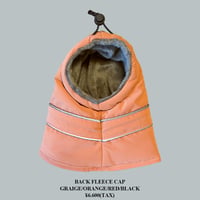 BACK FLEECE CAP <バックフリースキャップ>: ORANGE<オレンジ>