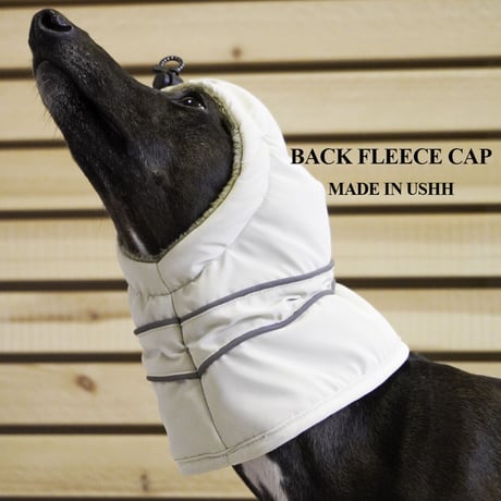 BACK FLEECE CAP <バックフリースキャップ>: BLACK<ブラック>