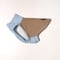 Rush guard half1/2 tops:sax blue*light beige// ラッシュガードハーフトップ:ｻｯｸｽﾌﾞﾙｰ*ﾗｲﾄﾍﾞｰｼﾞｭ