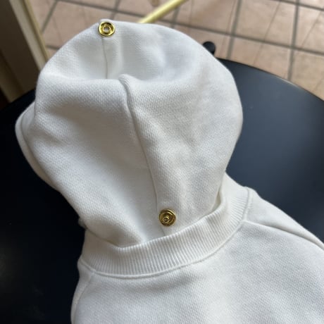 sweat footed parker:WHITE // ｽｳｪｯﾄﾌｰﾃｯﾄﾞﾊﾟｰｶｰ:ﾎﾜｲﾄ