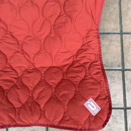 QUILTING DOG COT  :<TERACOTTA > // キルティングドッグコット: <テラコッタ>
