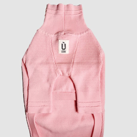 Thermal knit tops:pink// サーマルニットトップス:ピンク