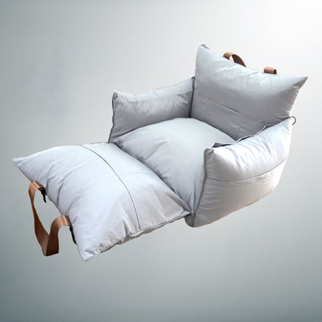 <USHH  BAG> <撥水タイプ/保冷ポケット付>MULTI CURRY SOFA BED//LIGHT GREY :マルチキャリーソファベッド//ライトグレー