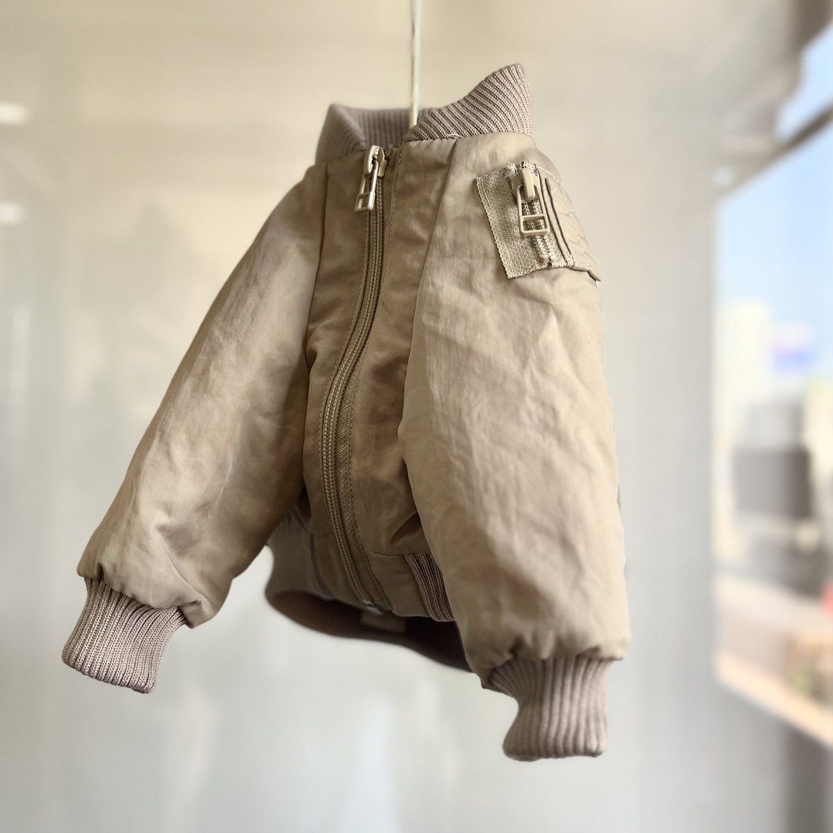 MA-1 FLIGHT JACKET:Light Beige //MA-1ﾌﾗｲﾄｼﾞｬｹｯﾄ