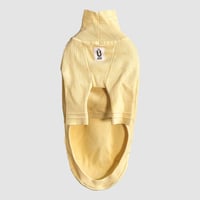 Thermal knit tops:yellow// サーマルニットトップス:イエロー