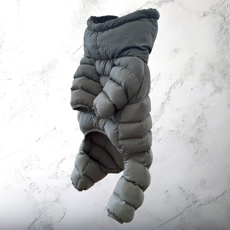 <FRENCH BULLDOG> QUILTING SNOW SUIT:KHAKI <フレンチブルドッグ:ｷﾙﾃｨﾝｸﾞｽﾉｰｽｰﾂ: ｶｰｷ>