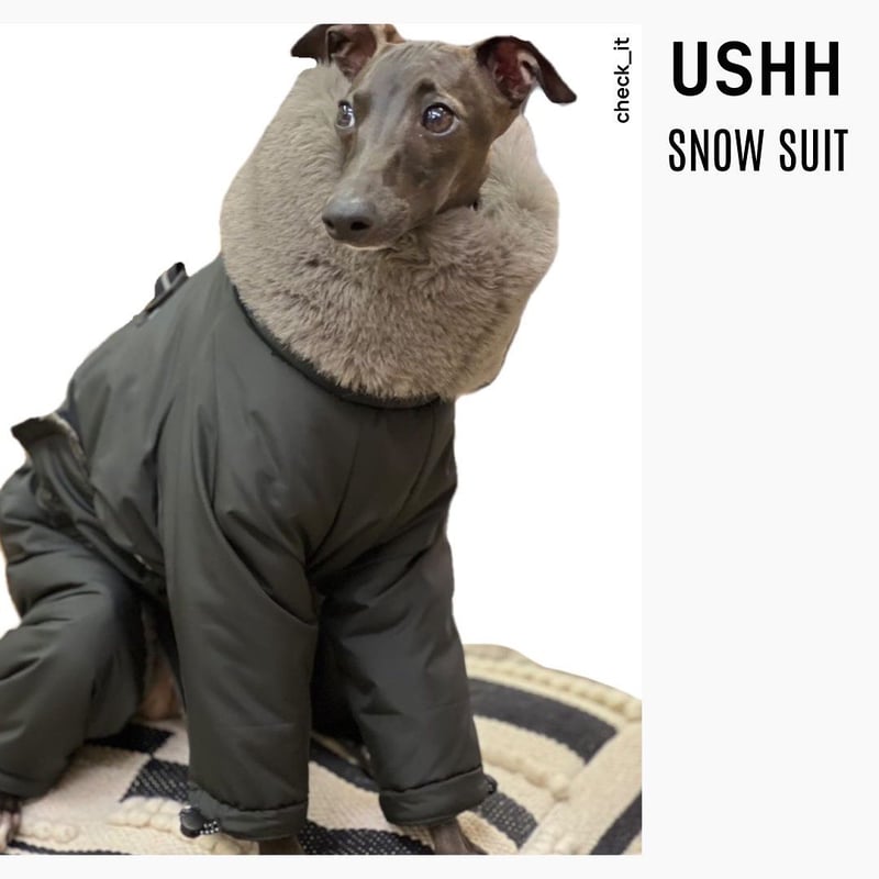 ECO FUR SNOW SUIT: BLACK <エコファースノースーツ: ブラック> | ECO FUR SNOW SUIT: BLACK <エコファースノースーツ: ブラック> |