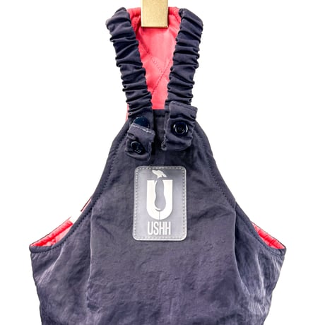 <ITG>MA-1 FLIGHT PANTS:charcoal navy //<イタグレ＞MA-1ﾌﾗｲﾄﾊﾟﾝﾂｵｰﾊﾞｰｵｰﾙ:ﾁｬｺｰﾙﾈｲﾋﾞｰ