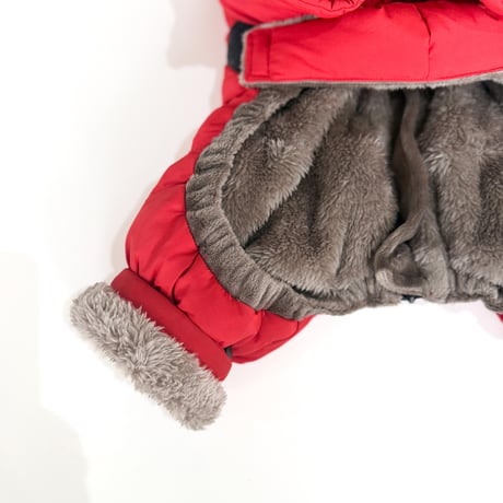 SNZ ECO FUR SNOW SUIT:TELACOTTA  <SNZｴｺﾌｧｰｽﾉｰｽｰﾂ: ﾃﾗｺｯﾀ>