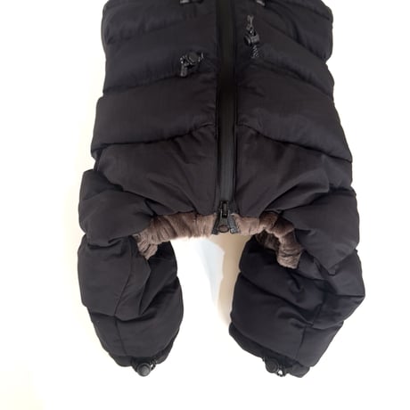 SNZ ECO FUR SNOW SUIT:BLACK <SNZｴｺﾌｧｰｽﾉｰｽｰﾂ: ﾌﾞﾗｯｸ>