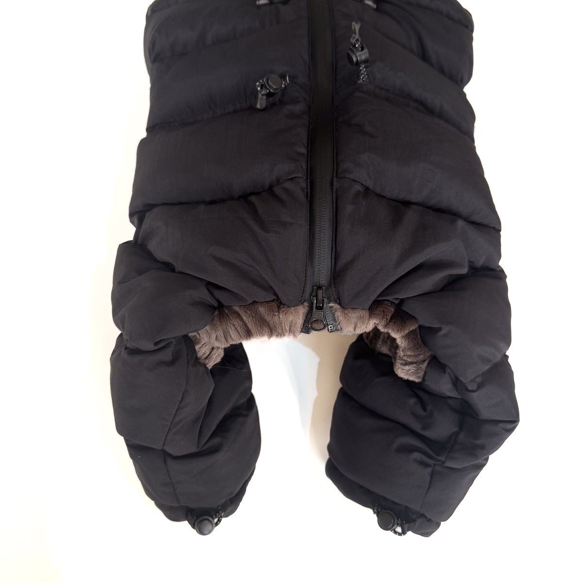 SNZ ECO FUR SNOW SUIT:BLACK <SNZｴｺﾌｧｰｽﾉｰｽｰﾂ: ﾌﾞ
