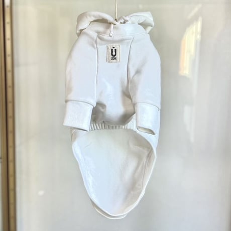 sweat footed parker:WHITE // ｽｳｪｯﾄﾌｰﾃｯﾄﾞﾊﾟｰｶｰ:ﾎﾜｲﾄ