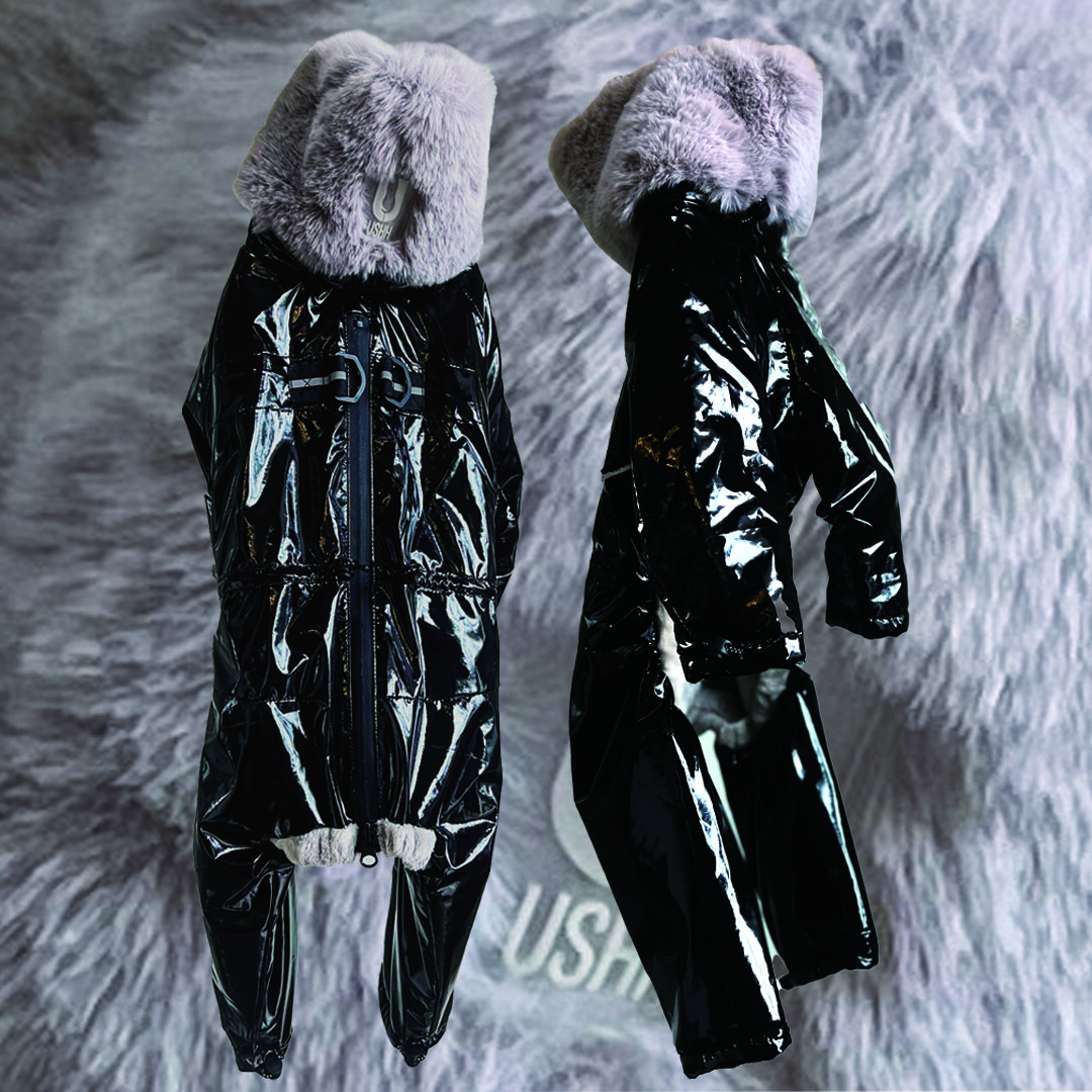 PATENT ECO FUR SNOW SUIT:BLACK <パテントエコファースノースー PATENT ECO FUR SNOW SUIT:BLACK <パテントエコファースノースー