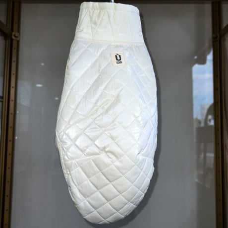 ENAMEL QUILTING VEST//エナメルキルティングベスト ENAMEL WHITE//エナメルホワイト
