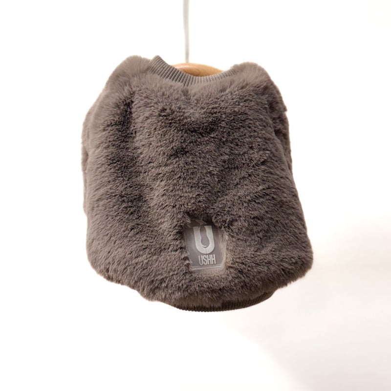 Eco-Fur zipup blouson-KHAKI //ｴｺﾌｧｰｼﾞｯﾌﾟｱｯﾌﾟﾌﾞﾙ