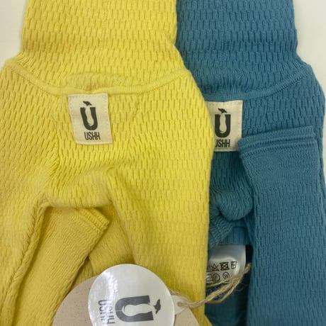 thermal knit rompers:vanilla <サーマルニットロンパース:バニラ>