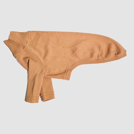 Thermal knit tops:camel// サーマルニットトップス:キャメル
