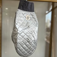 ENAMEL QUILTING VEST//エナメルキルティングベスト SILVER//シルバー