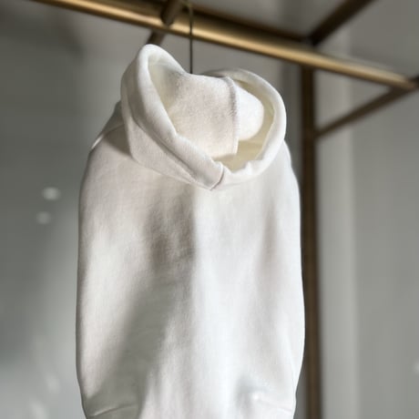 sweat footed parker:WHITE // ｽｳｪｯﾄﾌｰﾃｯﾄﾞﾊﾟｰｶｰ:ﾎﾜｲﾄ