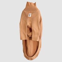 Thermal knit tops:camel// サーマルニットトップス:キャメル