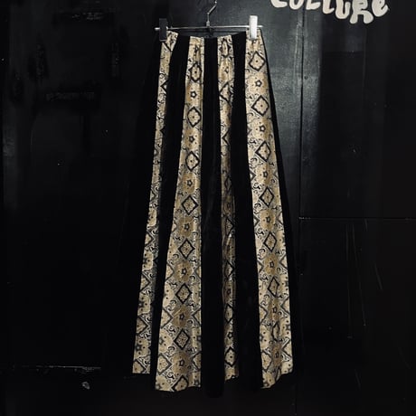 vintage velor skirt