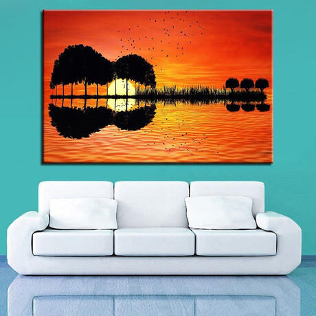 パネルアート sunset デジタルプリント インテリア パネルアート sunset デジタルプリント インテリア パネルアート