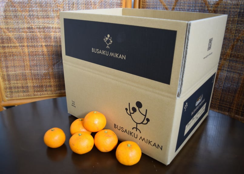 有機JAS認証】ぶさいくミカン BUSAIKU MIKAN 肥のあかり 7kg
